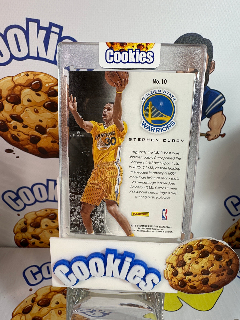 2013 Prestige STEPHEN CURRY Franchise Favourites Warriors