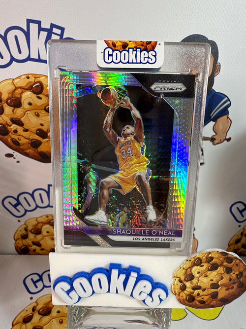 2018 Prizm SHAQUILLE O'NEAL Hyper #35 Lakers