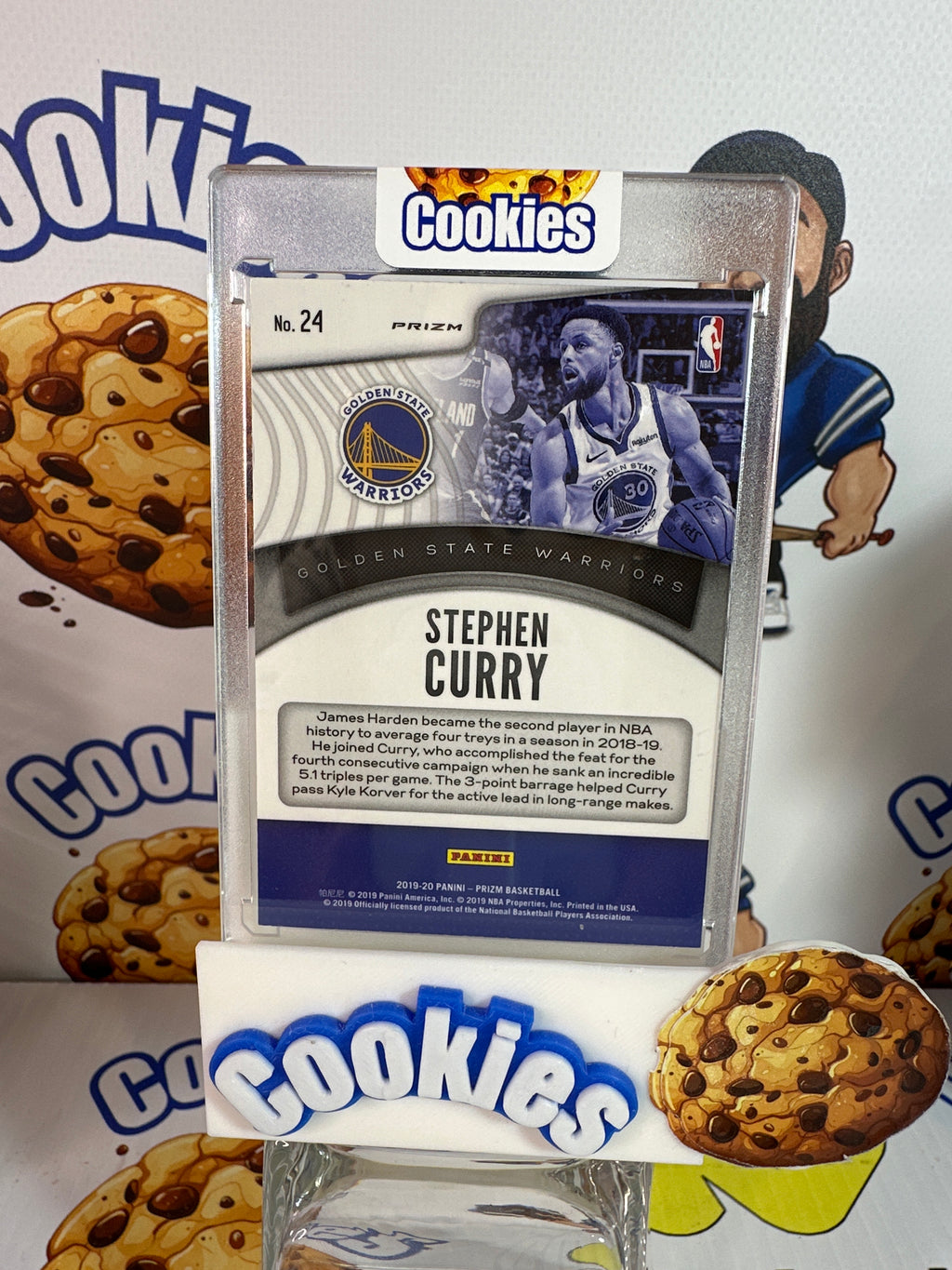 2019 Prizm STEPHEN CURRY Dominance Silver Warriors