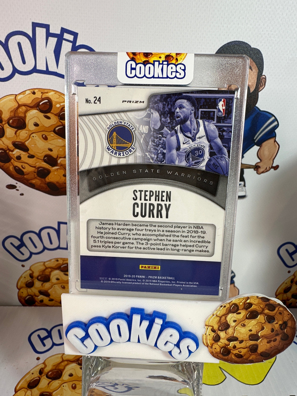 2019 Prizm STEPHEN CURRY Dominance Silver Warriors