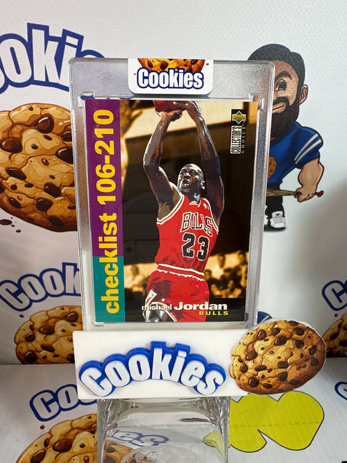 1995 Upper Deck MICHAEL JORDAN Checklist #210 Bulls