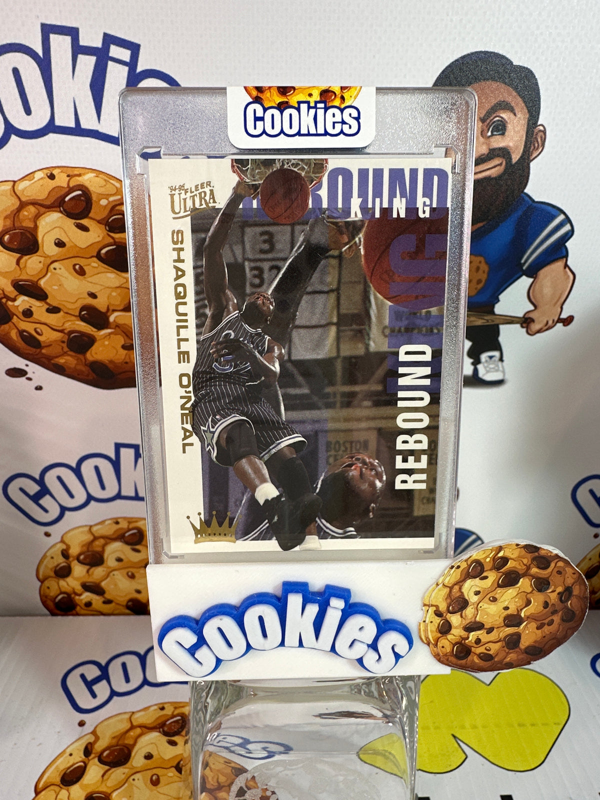 1995 Fleer Ultra SHAQUILLE O'NEAL Rebound King Magic