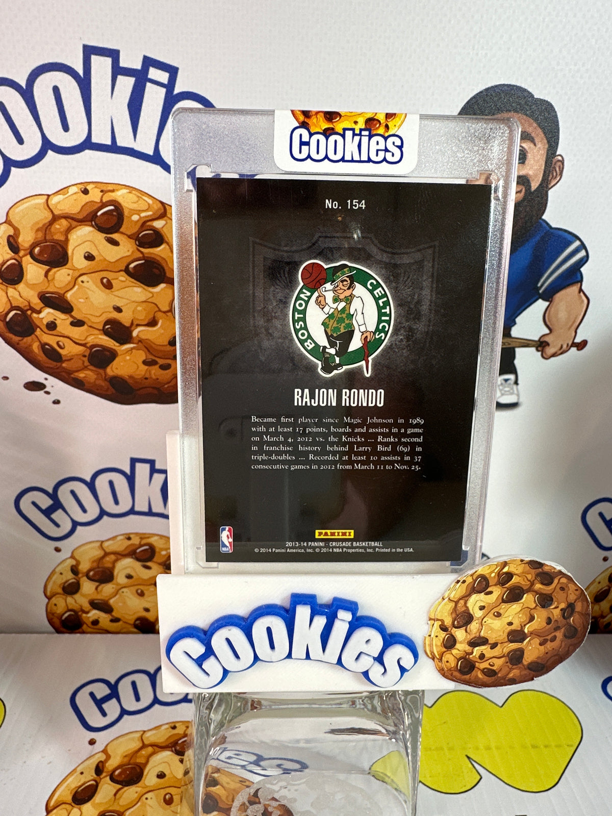 2013 Cursade RAJON RONDO Blue & Gold Celtics