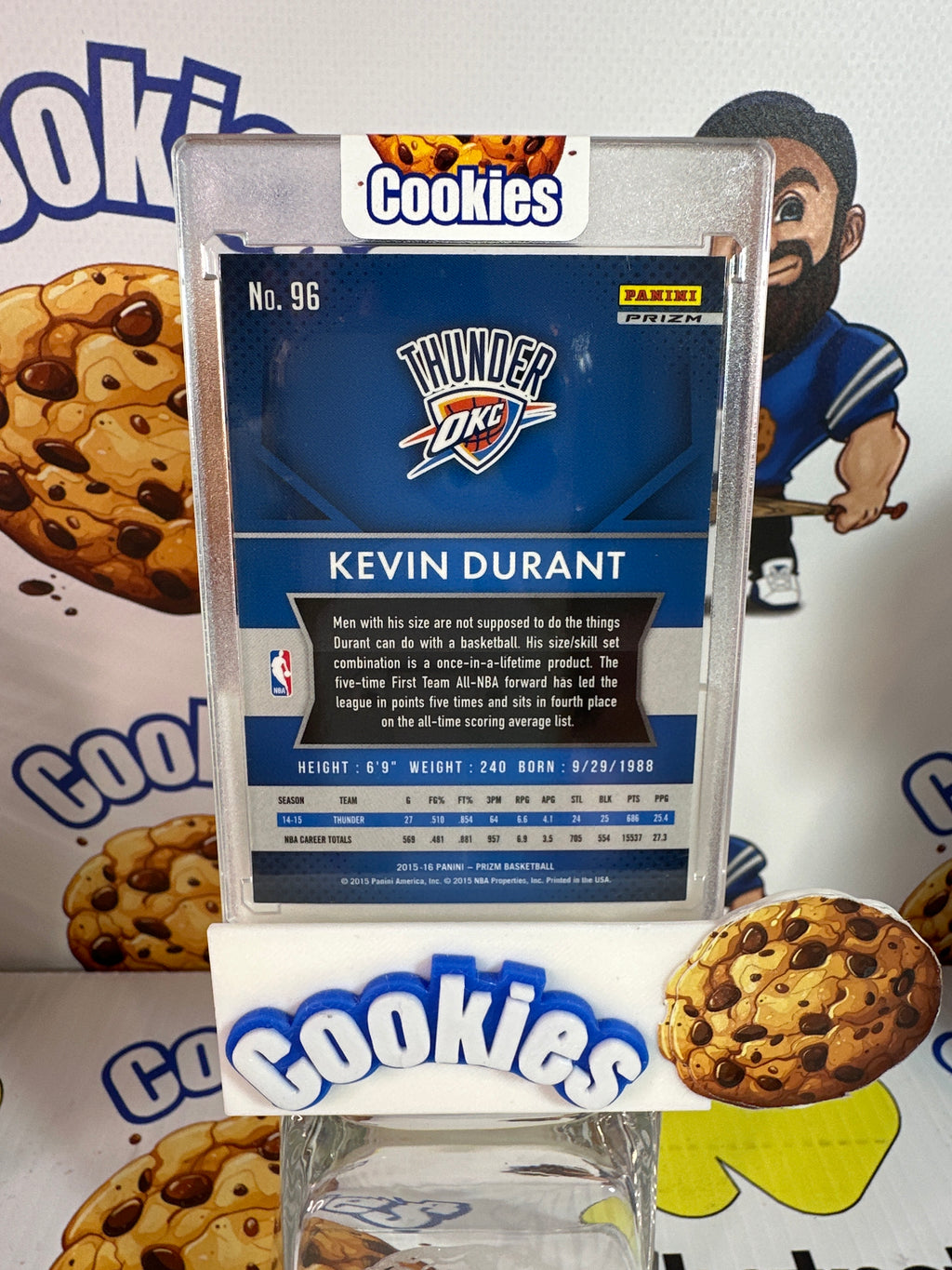 2015 Prizm KEVIN DURANT Shock Prizm #96 OKC