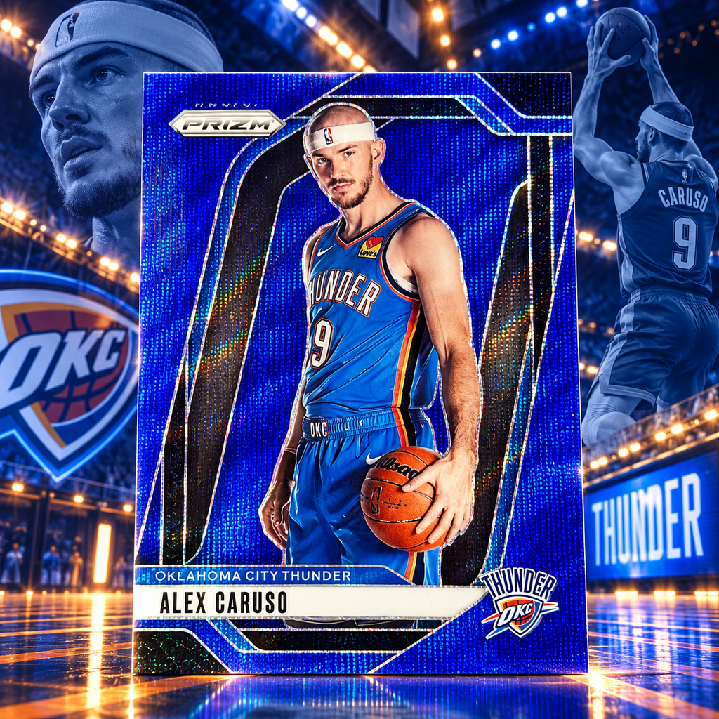 2024 Prizm ALEX CARUSO Blue Wave /125 Thunder ©