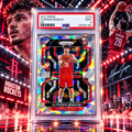 2021 Prizm ALPEREN SENGUN Ice Rookie PSA 9 Rockets ©