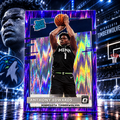 2020 Donruss Optic ANTHONY EDWARDS Rated Rookie Purple Shock Wolves ©