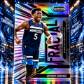2024 Prizm Black ANTHONY EDWARDS Fractal Silver Wolves