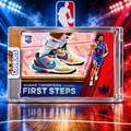 2023 Court Kings AUSAR THOMPSON First Steps Rookie Sapphire /25 Colour Match Pistons