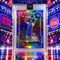 2023 One and One AUSAR THOMPSON True Rookie Blue /35 Uncirculated Pistons (C)