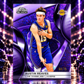 2025 Topps Chrome Black AUSTIN REAVES Purple Mini Diamond /75 Lakers