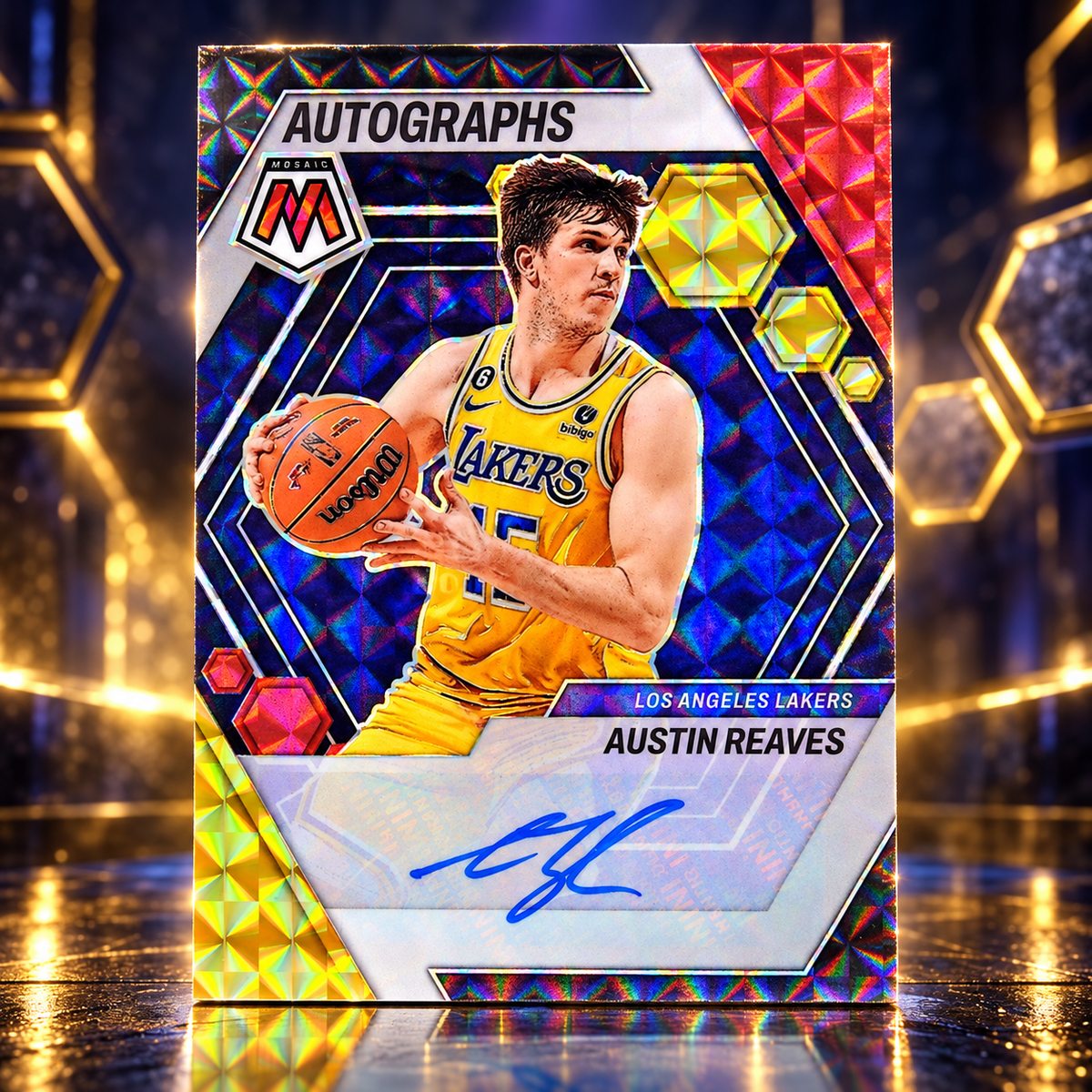 2022 Mosaic AUSTIN REAVES Red Gold Auto Lakers