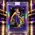 2021 One and One AUSTIN REAVES True Rookie Purple /25 Uncirculated Colour Match Lakers