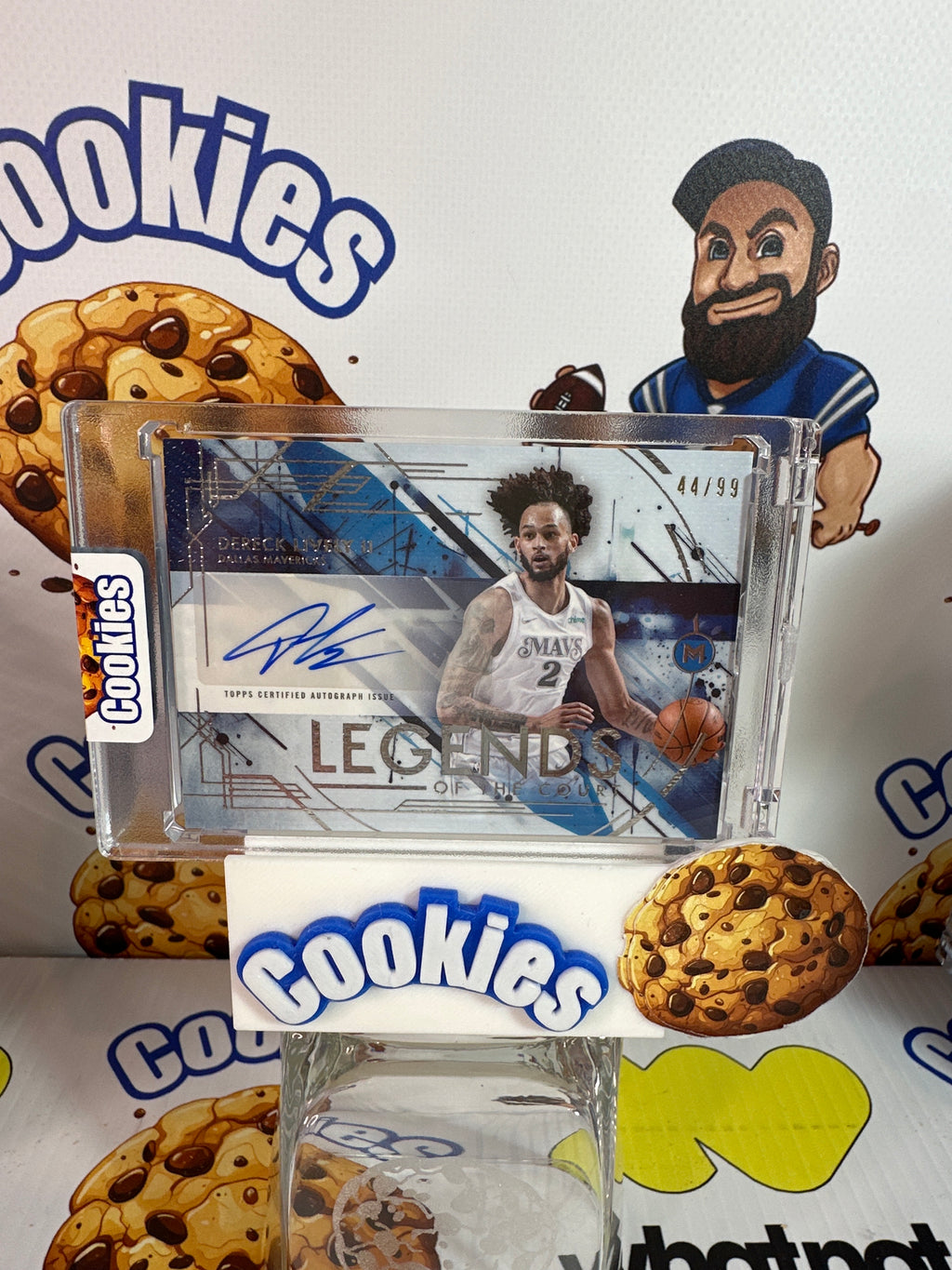 2025 Topps Motif Dereck Lively II Legends of the Court Auto 44/99 Mavericks