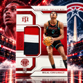 2023 National Treasures BILAL COULIBALY Rookie Materials Red /24 Wizards (C)
