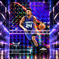 2025 Topps Chrome Update BRANDON MILLER Activators Purple Geometric /75 Hornets