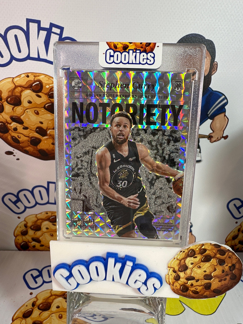 2022 Mosaic STEPHEN CURRY Notoriety Silver Mosaic Warriors
