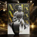 2025 NOIR TYRESE MAXEY FOTL Gold Glitter 1/3 First on Print Sixers