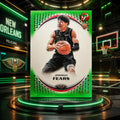 2025 Topps Pristine JEREMIAH FEARS True Green Rookie /150 Pelicans