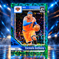 2024 Donruss Optic CARMELO ANTHONY Legends Green Scope /25 Knicks