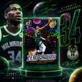 2024 Donruss GIANNIS ANTETOKOUNMPO Zero Gravity Green /5