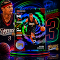 2025 Topps Hoops ALLEN IVERSON Hoopnotic SSP
