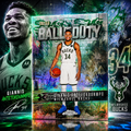 2025 Topps Chrome GIANNIS ANTETOKOUNMPO Ball of Duty Green 9/99 Colour Match