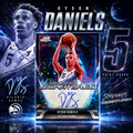 2025 Topps Cosmic DYSON DANIELS Singularity Signatures Black Cosmic /10 On Card Auto