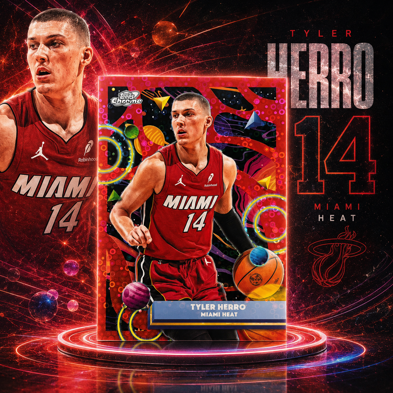 2025 Topps Cosmic TYLER HERRO Lunar Box SSSSP