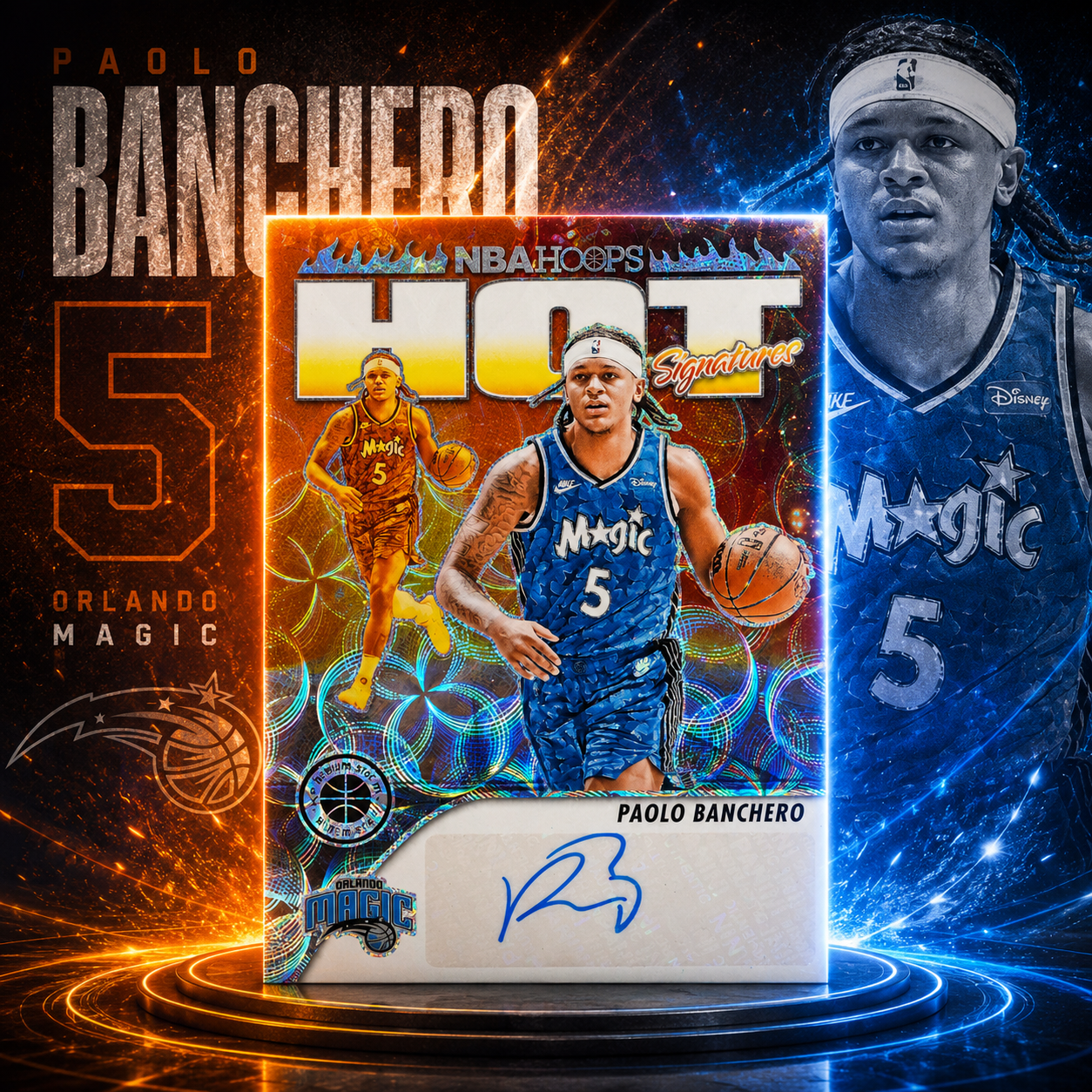2023 Premium Stock PAOLO BANCHERO Hot Signatures Auto
