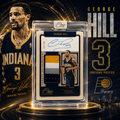 2024 One and One GEORGE HILL Game Used Jumbo Patch Auto /49