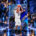 2025 Topps Chrome Update CEDRIC COWARD Rookie Go Time Blue 070/150 Grizzlies