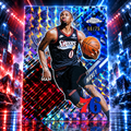 2025 Topps Update TYRESE MAXEY Go Time Purple Geometric 66/75 Sixers