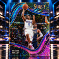 2021 Select TYRESE MAXEY Courtside Cosmic Case Hit Sixers