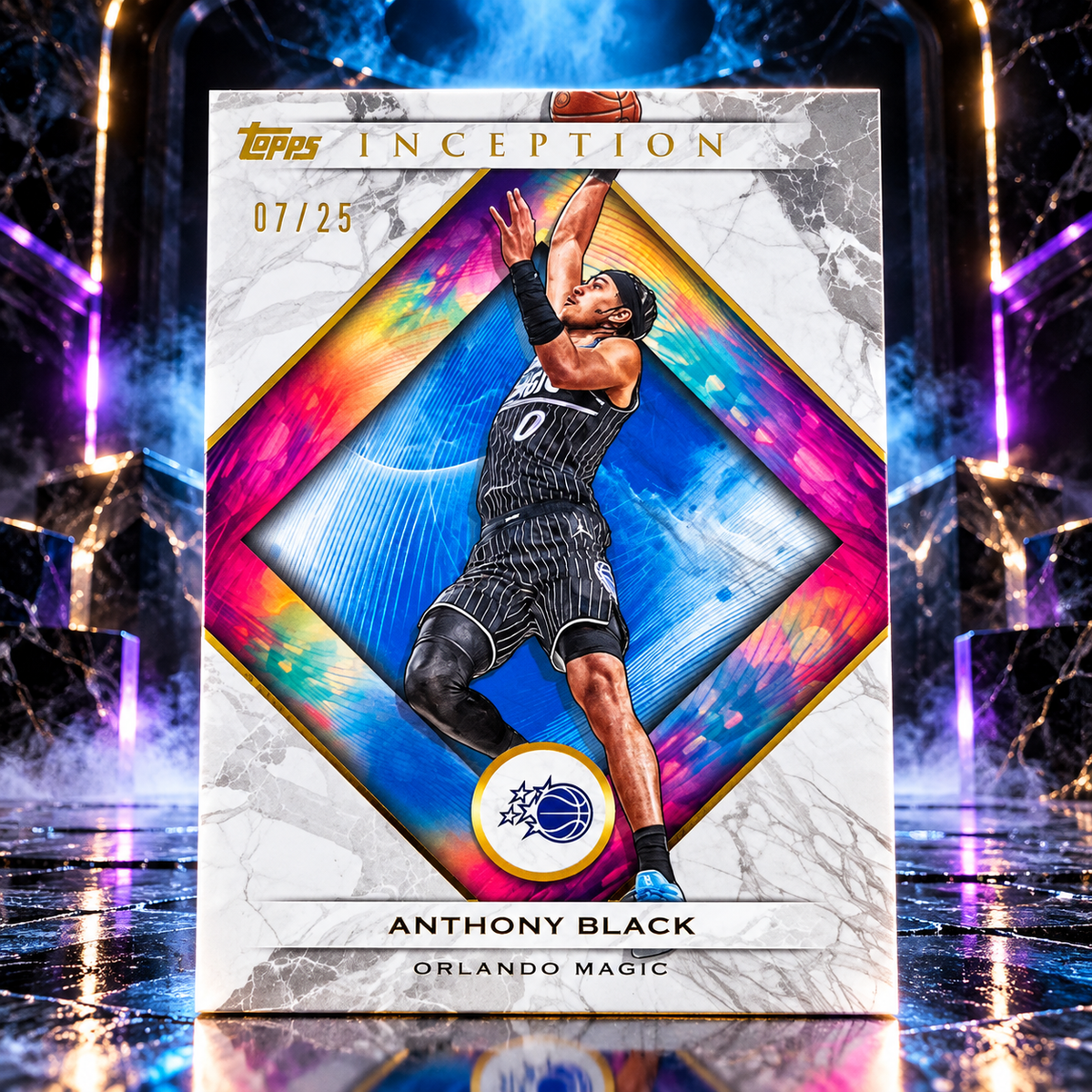2025 Topps Inception ANTHONY BLACK Blue 07/25 Magic
