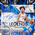 2025 Topps Motif DERECK LIVELY II Legends of the Court Auto Ultramarine Blue /39 Mavericks