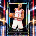 2025 Topps Chrome Update KEVIN DURANT Shadow Etch SSP Rockets
