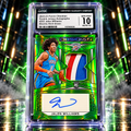 2022 Obsidian JALEN WILLIAMS RPA Electric Etch Green 16/20 Gem Mint 10 OKC