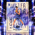 2024 Court Kings ZACH EDEY Water Color Rookie Sapphire /25 Grizzlies