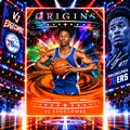 2025 Origins VJ EDGECOMBE True Rookie Orange /75 Sixers
