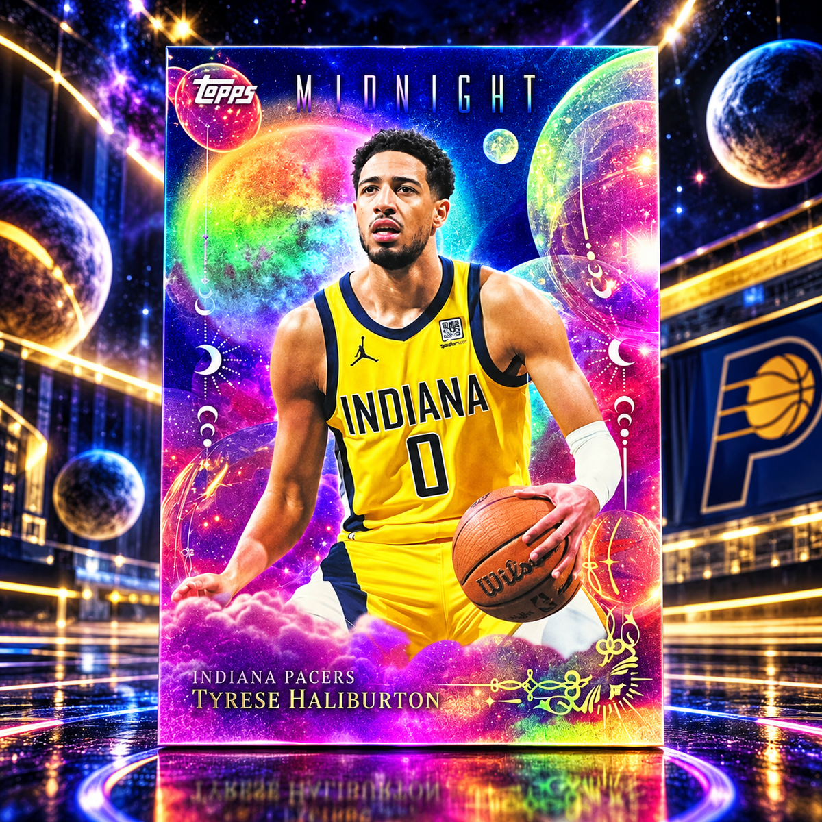 2025 Topps Midnight TYRESE HALIBURTON Dream Land Case Hit Pacers