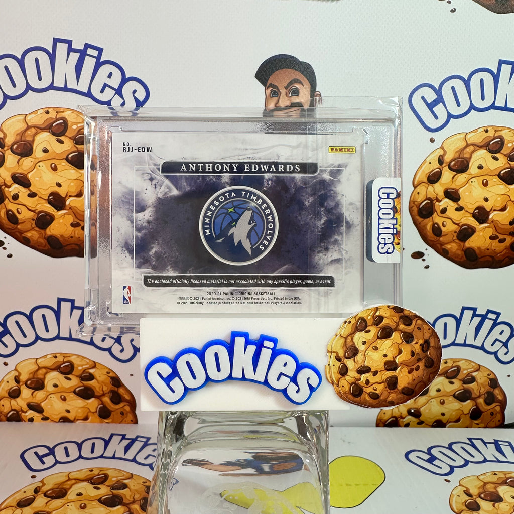 2020 Origins ANTHONY EDWARDS Rookie Patch Gold /10 Wolves
