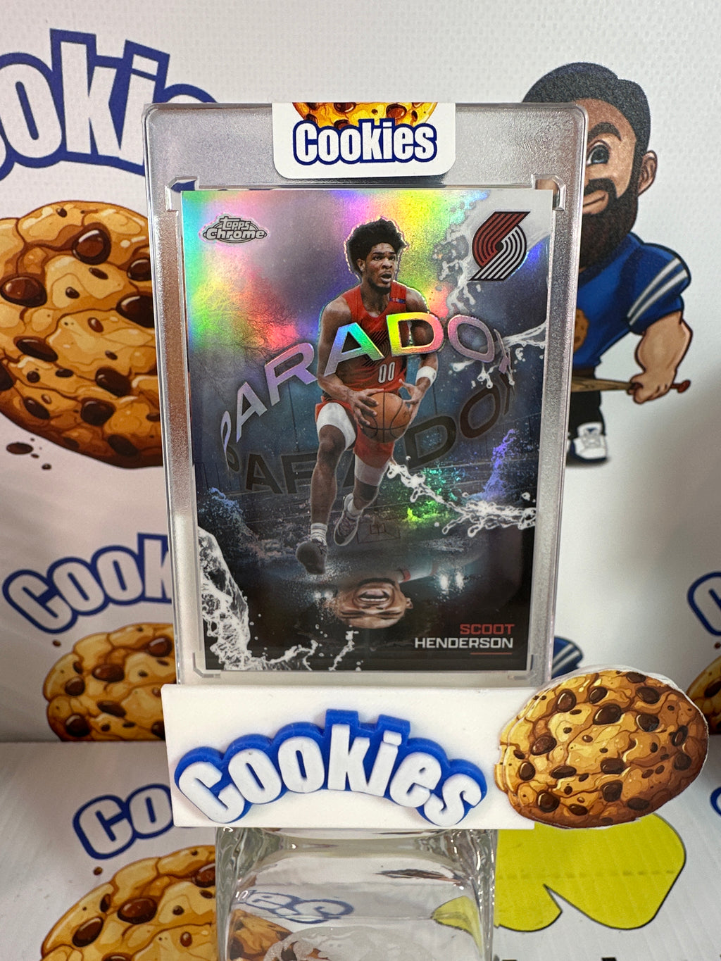 2025 Topps Chrome Update SCOOT HENDERSON Paradox SSP Blazers