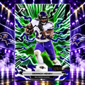 2025 Topps Resurgence DERRICK HENRY Green surge Refractor /175 Ravens