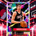 2025 Topps Cosmic DONOVAN CLINGAN Nucleus Refractor SSP Blazers
