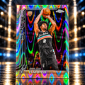 2025 Topps Chrome Update DYLAN HARPER Ray Wave Rookie Refractor Spurs