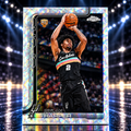 2025 Topps Chrome Update DYLAN HARPER Wave Refractor True Rookie Spurs