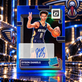 2022 Donruss Optic DYSON DANIELS Rated Rookie Auto Blue /49 On Card Pelcians