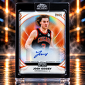 2025 Topps Chrome Black JOSH GIDDEY Ivory Auto Orange 20/25 Bulls
