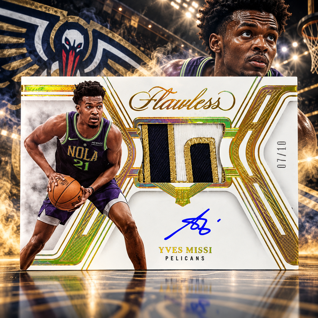 2024 Flawless YVES MISSI RPA Gold /10 On Card Auto Pelicans (C)